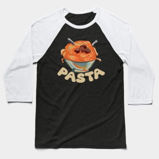 Valentine Pasta Design 2 Baseball T-Shirt